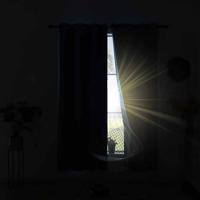 KOUFALL 96 Inch Long Curtains 1 Panel - Image 2