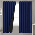 BGment Navy Blue 100% Blackout Curtains 72 Inches Long by BGment