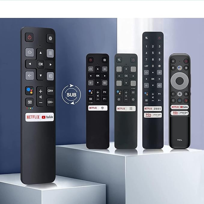 New OEM Replacement Remote RC802V FNR1 fit for TCL TV 40S334 50S434 55S434 75S434 40S330 70S430 32S334 55S435 50S435 43S43432S6500A 65P8S 65P8 55P8S 49S6800FS 49S6800 32S6500S 32S6800S 32S6510S 32A325