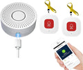 DwyenSlo WiFi Caregiver Pager Call Button Wireless Nurse Alert Call Bell Emergency Alert Pager at Home for Elderly Patients
