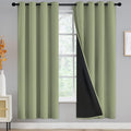 Yakamok Sage Blackout Curtains 72 inches Long by Yakamok