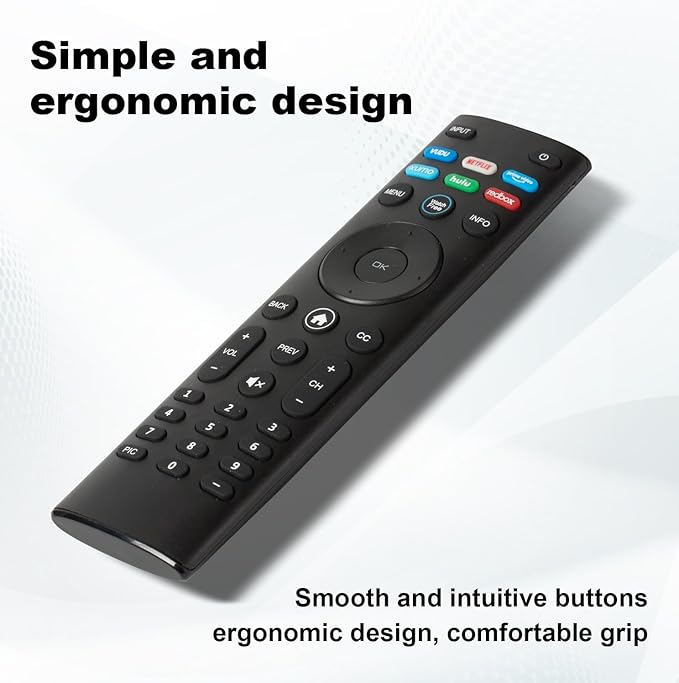 for vizio Smart tv Remote, XRT140-Remote- Replacement Applicable with All VIZIO Smart TV