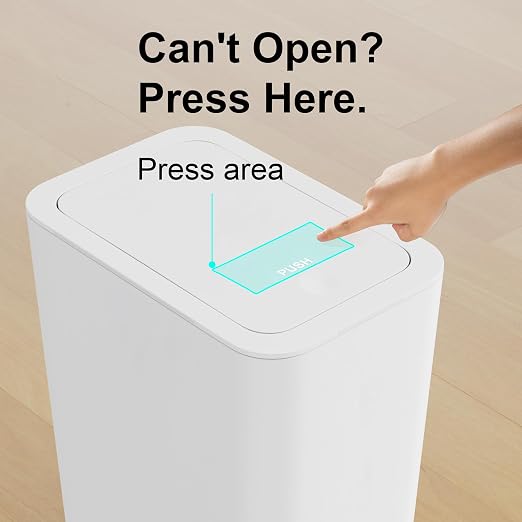 N. NETDOT 3 Pack 10L / 2.6 Gallon Small Trash Can - Image 6