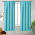 BGment Aqua Curtains 63 Inch Length by BGment
