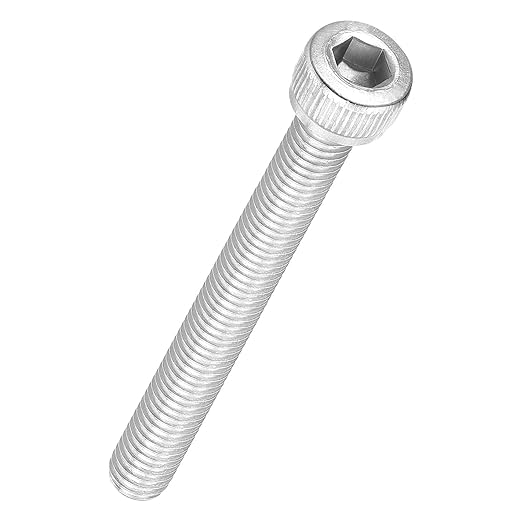 Kozelo 30pcs Socket Head Cap Screws - [M5-0.8 x 45mm] 304 Stainless Steel Allen Socket Drive for Electrical Motor 3D Printing Fan Engine Replacement Use, Silver