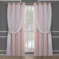 TOWN & COUNTRY LUXE Talia Double Layer Indoor Curtains, Sheer and Room by TOWN+%26+COUNTRY+LUXE