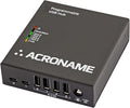 Acroname - Managed USB Switch/Hub 2 Computers - 4 Port, Fast Charge (2.5A), Industrial Grade, Programmable Compatible with Mac/Windows/Linux USB 2.0