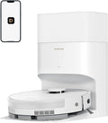 DREAME D20 Plus Robot Vacuum and Mop, 13,000Pa Suction, Self-Emptying with 5L Dust Bag, DuoBrush for Pet Hair, LDS Mapping, App & Voice Control, 5200mAh Battery, Ideal for Hard Floors & Carpets
