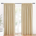 RYB HOME Large Curtains for Bedroom Living Room Dining Room 84 inches Long | by RYBHOME