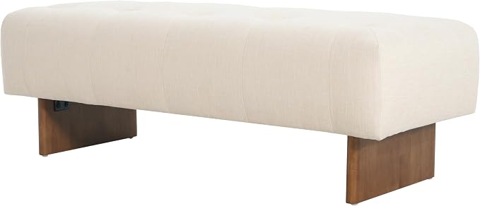 Christopher Knight Home Yvone Modern Upholstered Ottoman Bench, Minimalist - Image 6