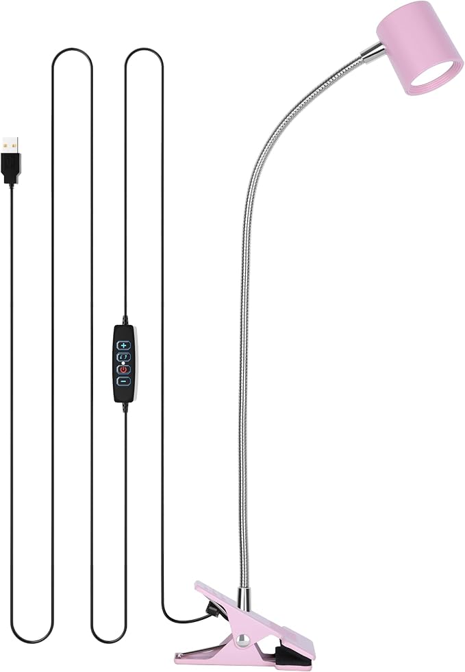 Dott Arts Desk Lamp, USB Clip On Light by DottArts