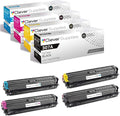 CS Replacement Toner Cartridge Compatible with HP CP5225n CE740A Black CE741A Cyan CE743A Magenta CE742A Yellow 4 Color Set