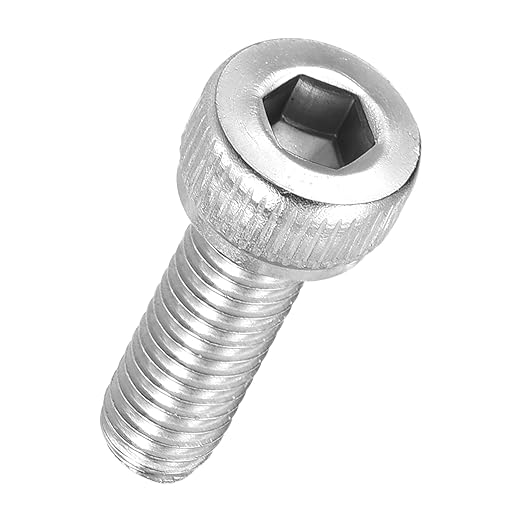 Kozelo 100pcs Socket Head Cap Screws - [M4-0.7 x 14mm] 304 Stainless Steel Allen Socket Drive for Electrical Motor 3D Printing Fan Engine Replacement Use, Silver