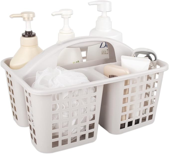 Portable Shower Caddy Basket Plastic Storage Basket by JiatuA
