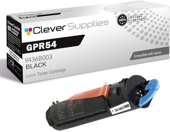 CS Replacement Toner Cartridge Compatible with Canon GPR54 9436B003 Black Laser ImageRunner 1435i 1435iF 1435P Toner Cartridge Black