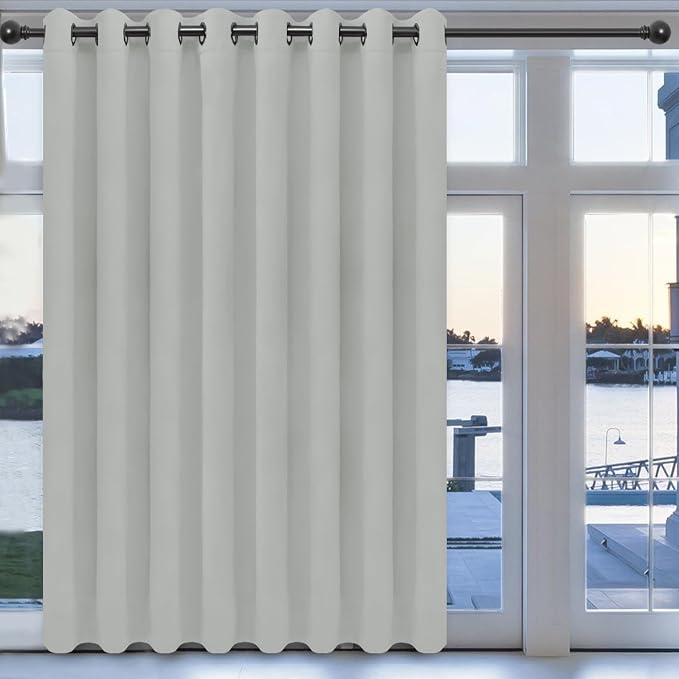 Easy-Going Thermal Grommet Curtains, 1 Panels 100x96 in, Noise Reduction by Easy-Going