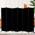 6 Panel Folding Privacy Screen, 11ft W x 6ft H Partition Room Divider Panel | by HOMSCREENER