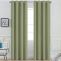 Yakamok Room Darkening Curtains 52x90 inch Length Sage Green-Living Room | 2 by Yakamok