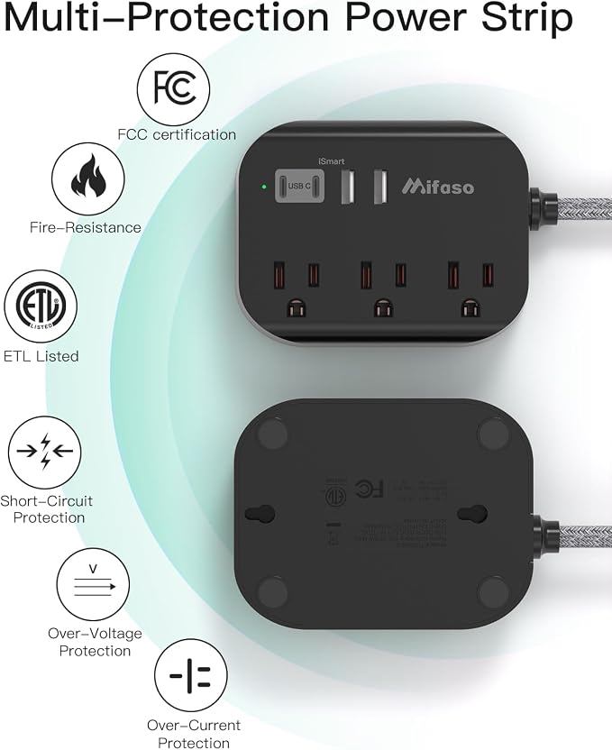 Travel Essentials, Power Strip - Image 7