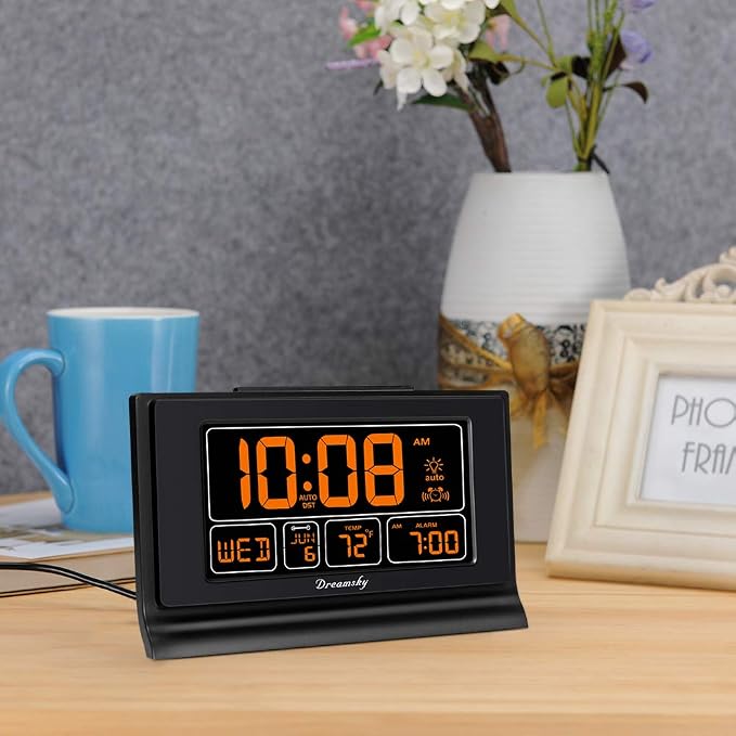 DreamSky Alarm Clocks for Bedrooms - Image 3