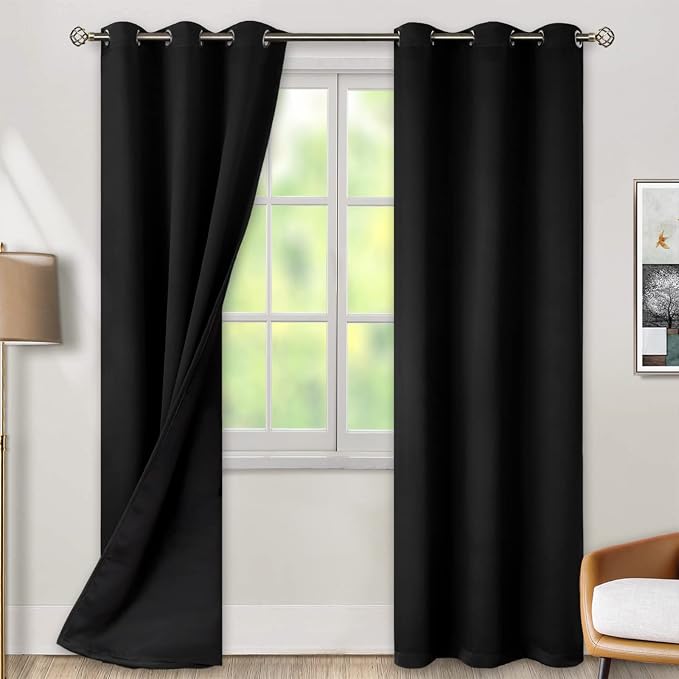 BGment Thermal Insulated 100% Blackout Curtains by BGment