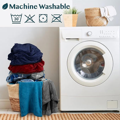 PAVILIA Fleece Blanket with Sleeves, Foot Pockets for Women Men Adults, Plush Wearable Blanket Throw Wrap, Warm Snuggle Blanket Robe, Cozy Gift Ideas Wife Mom, Navy Blue