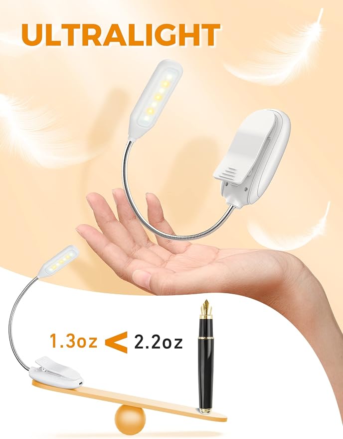 Monotremp Rechargeable Book Lights - Image 4