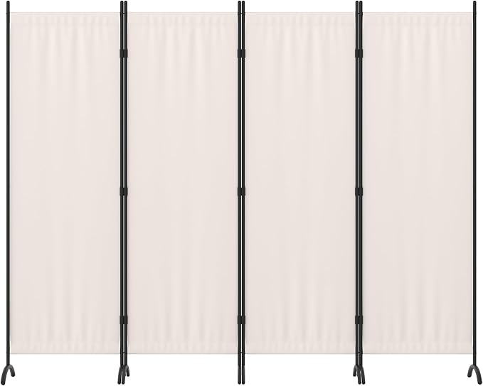 Room Divider 4 Panel Folding Screen Portable Wall - Image 8