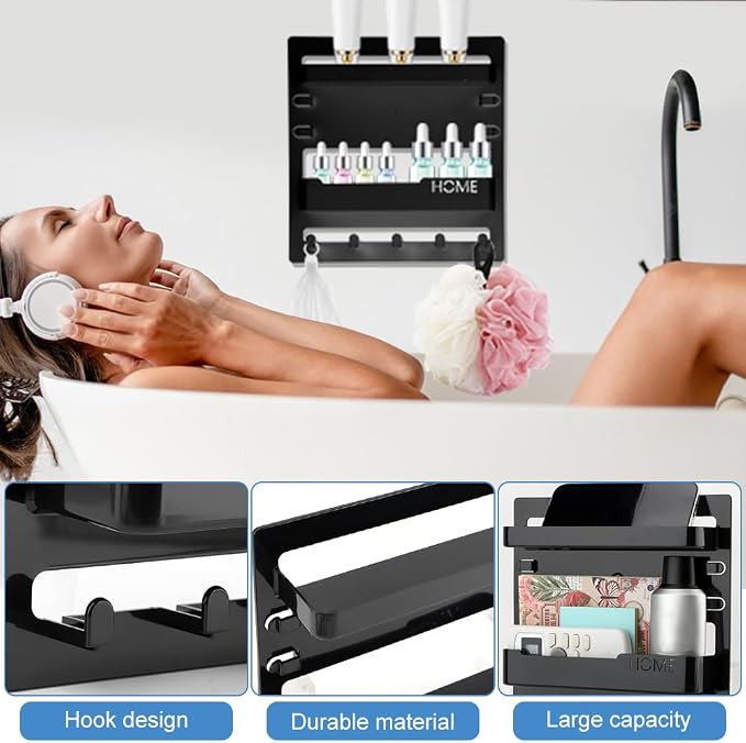 Bedside Shelf Wall Mount & Wall Nightstand - Image 4
