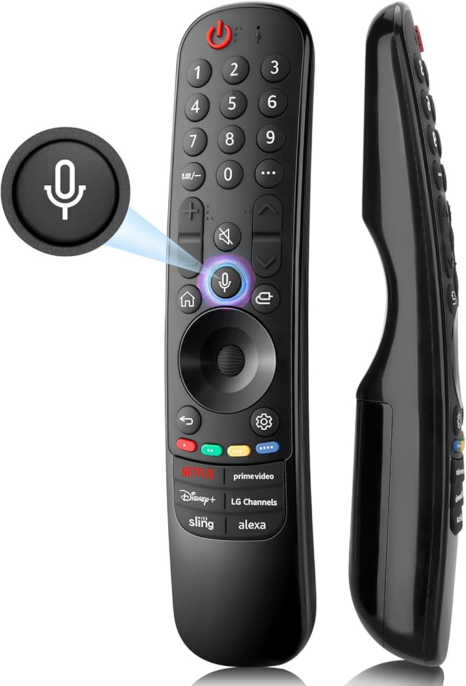 Universal for LG-TV-Magic-Remote-Control-Replacement UHD OLED QNED NanoCell MiniLED C1 C2 C3 C4 4K 8K Smart TVs,MR23GA with Pointer and Voice Function 2018-2024