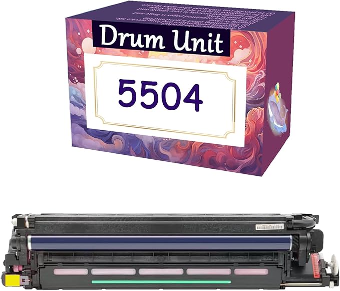 AOKLEY 5504 C5504 Drum Unit Compatible Replacement for Ricoh C4504 C5504 C6004 Printer Yellow