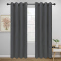 Easy-Going Blackout Curtains for Bedroom, Solid Thermal Insulated Grommet and by Easy-Going