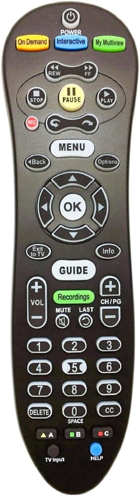 Universal Remote Control S30 for AT&T, Replacement Remote for TV and Receiver, Easy Setup Universal Remote, Wide Compatibility for TV and Set-Top Box, Reliable Universal Remote Replacement