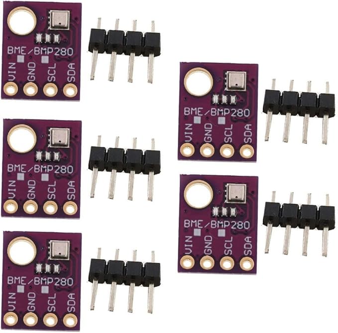 Efficiently Monitor Environment with This Set of 5 Digital Temperature & Humidity Sensors Designed for Integration (3.3V)