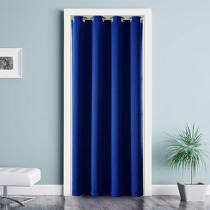 ChrisDowa Blackout Curtains Door Curtain by ChrisDowa