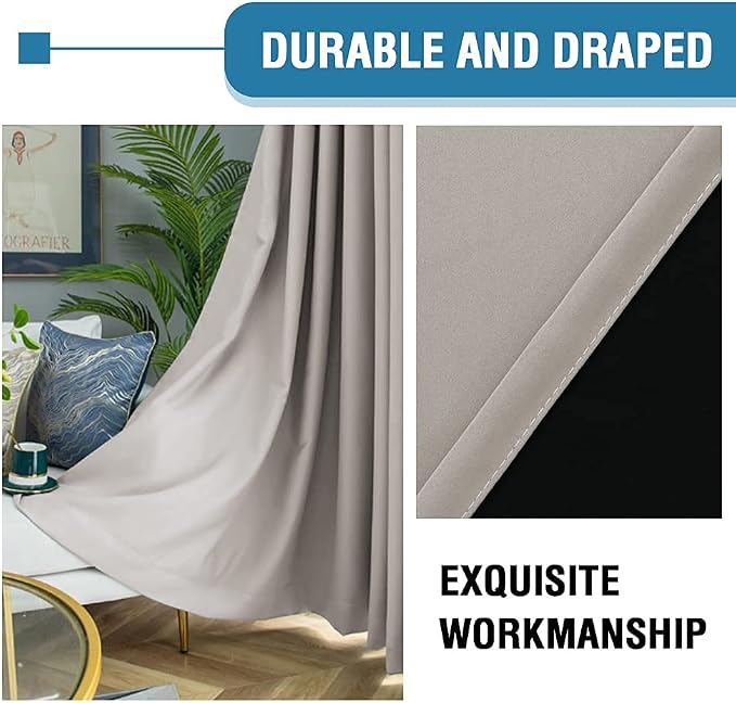 H.VERSAILTEX 100% Blackout Curtains - Image 6