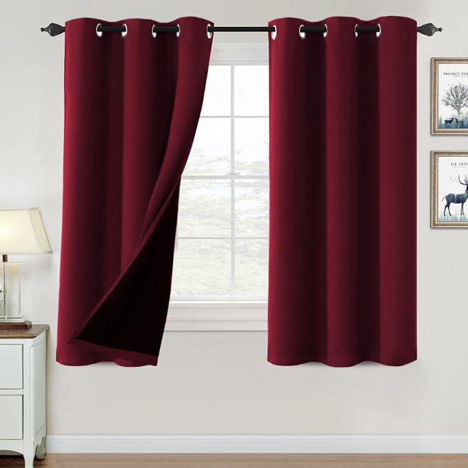 H.VERSAILTEX 100% Blackout Curtains by HVERSAILTEX