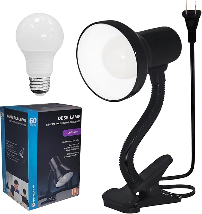 Xtricity LED Clip on Desk Lamp by Xtricity