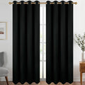 Diraysid Black Grommet Blackout Curtains by Diraysid%2C+refresh+your+life
