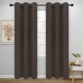 Easy-Going Thermal Grommet Blackout Curtains, 2 Panels 46x84 in, Taupe | by Easy-Going