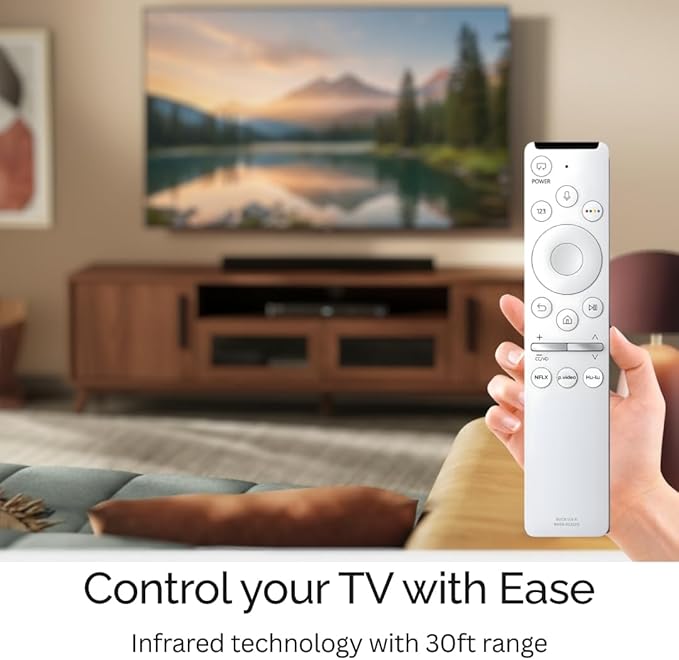 2 Pack BN59-01312Q Samsung TV Remote Control Replacement for Smart TV - Easy Setup, Universal Remote, Streaming Shortcuts - Works with Samsung QLED, Frame, UHD, 4K, & LED Smart TVs