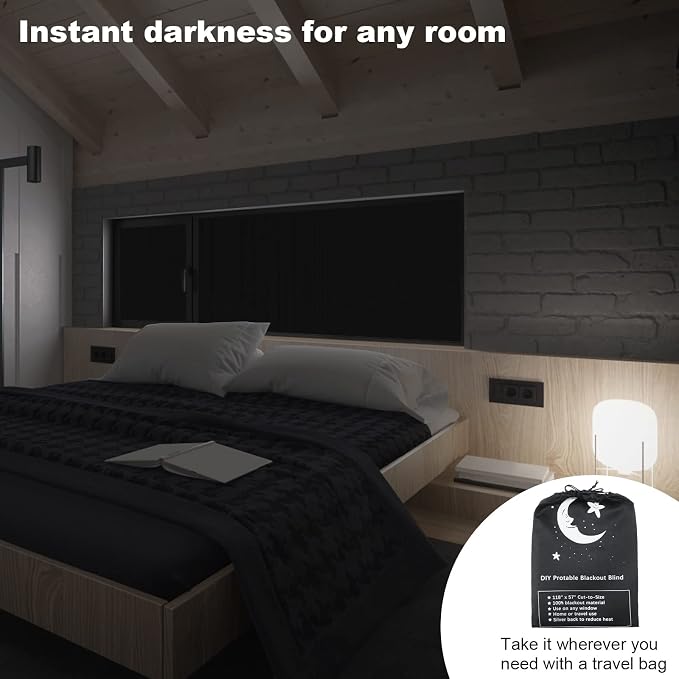Vanten Upgraded Blackout Curtains, 100% Blackout Material - Image 6