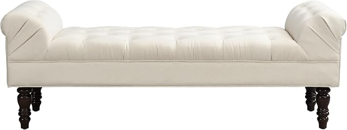 Christopher Knight Home Teaki Mid-Century Modern Upholstered Ottoman Bench - Image 5