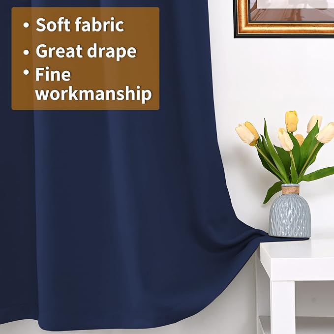 YoungsTex 100% Blackout Curtains - Image 5