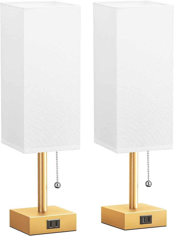 Bedside Lamp for Bedroom Set of 2 - Image 8