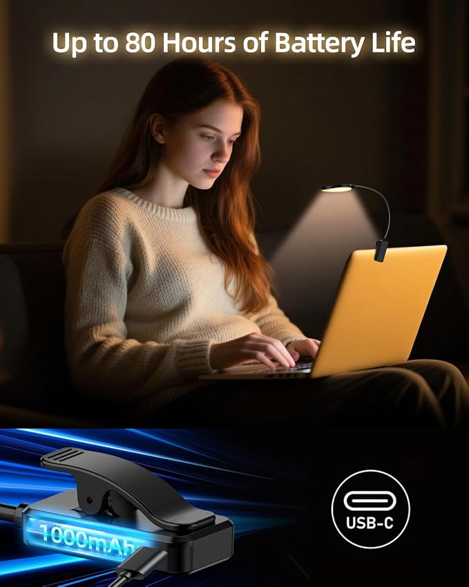 Rechargeable Book Lights for Reading at Night - Image 5