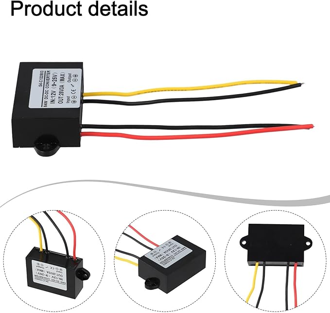 Robust 12V to 28V DC Voltage Regulator with 3A Output for Reliable Performance in Various Scenarios