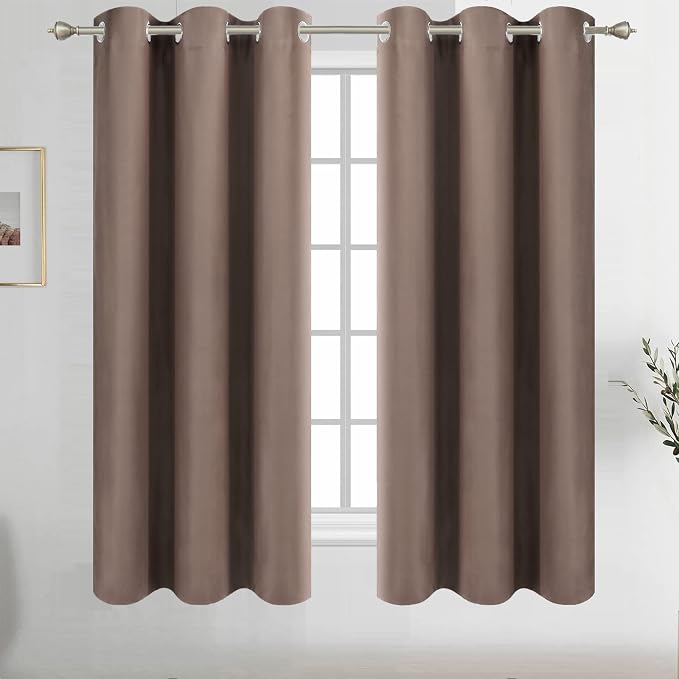 Diraysid Cappuccino Grommet Blackout Curtains by Diraysid%2C+refresh+your+life