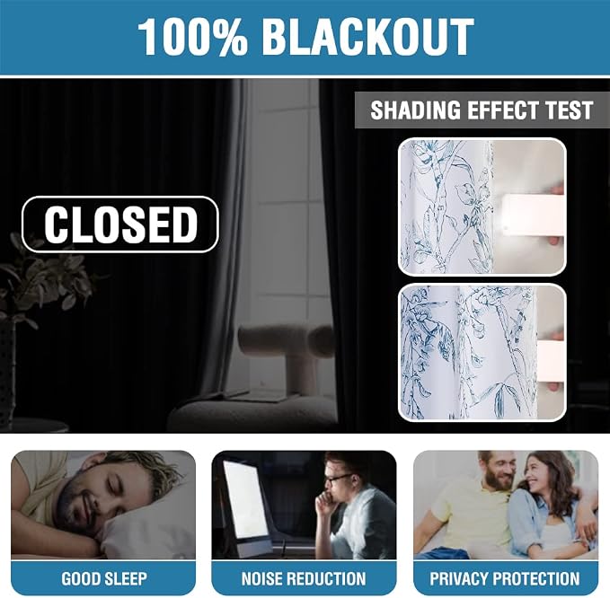 H.VERSAILTEX 100% Blackout Curtains - Image 2