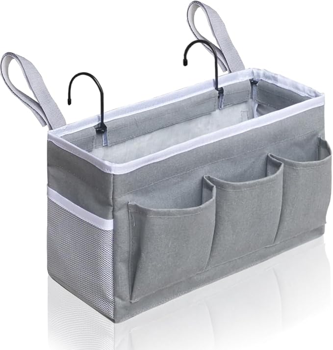 Kanrichu Bedside Caddy Hanging Storage Bag, Organizer Baskets by KANRICHU